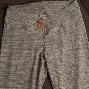 New grey high waisted leggings